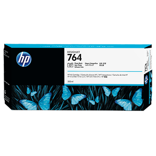 Picture of HP 764 Photo Black 300 ml Ink Cartridge