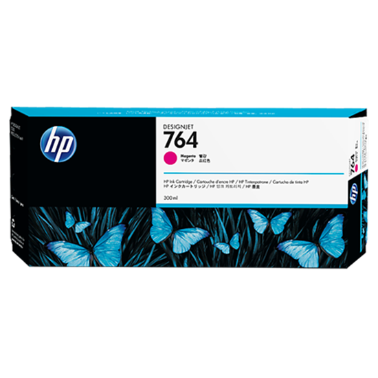 Picture of HP 764 Magenta 300 ml Ink Cartridge