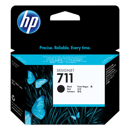 Picture of HP 711 Black 80 ml Ink Cartridge