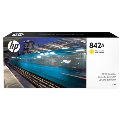Picture of HP 842A 775 ml Pagewide Yellow Ink Cartridge