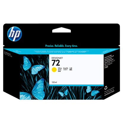 Picture of HP 72 130 ml Yellow Ink cartridge