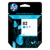 Picture of HP 82 69 ml Cyan Ink Cartridge