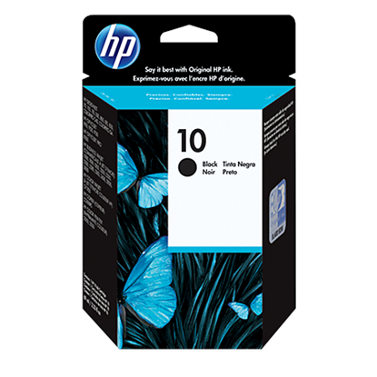 Picture of HP 10 BLACK INK CARTRIDGE