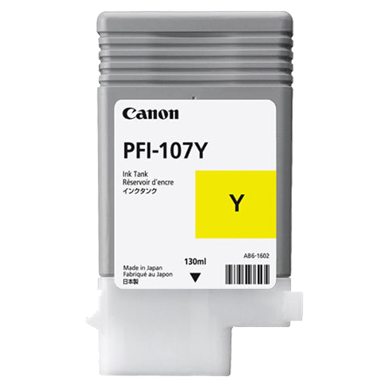 Picture of Canon PFI-107Y Yellow Ink Tank