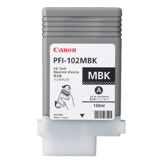 Picture of Canon PFI-102MBK Matte Black Ink Tank