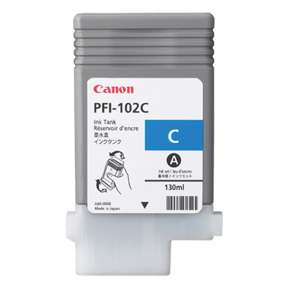Picture of Canon PFI-102C Cyan Ink Tank