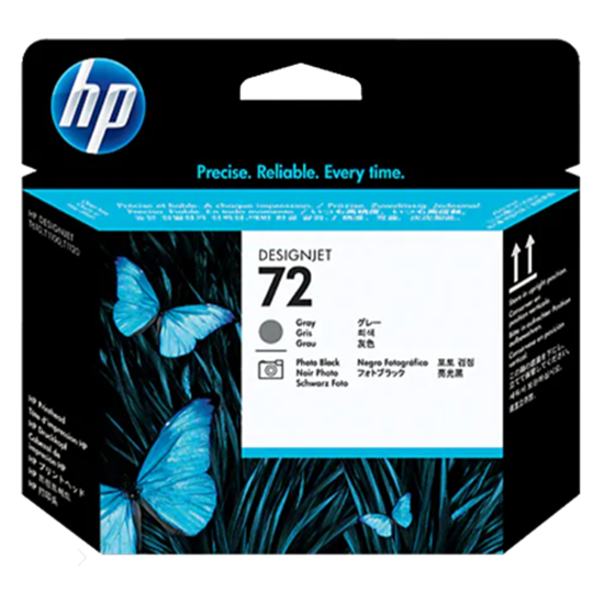 Picture of HP 72 Gray and Photo Black DesinJet Printhead