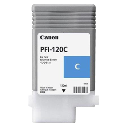 Picture of Canon PFI-120 Cyan Pigment Ink Tank 130ml