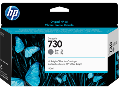 Picture of HP 730 130-ml Gray DesignJet Ink Cartridge