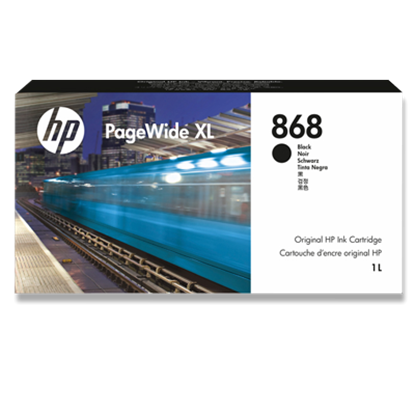 Picture of HP 868 PageWide XL 1L Black Ink Cartridge