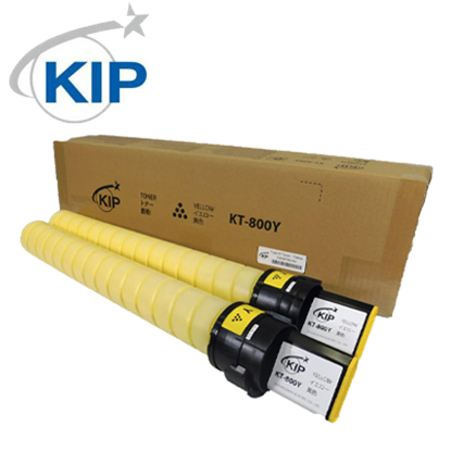 Picture of KIP Yellow Toner Cartridges for 800 Series Printers 2/Box