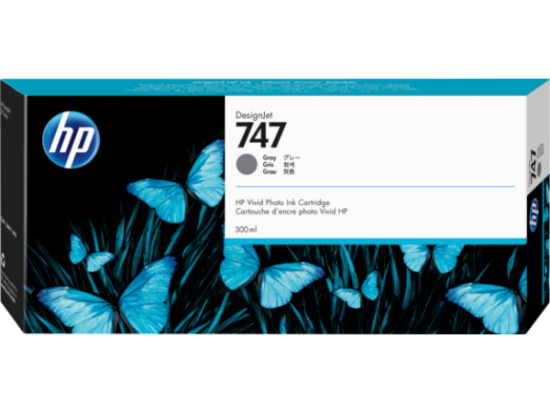 Picture of HP 747 300-ml Gray Ink Cartridge