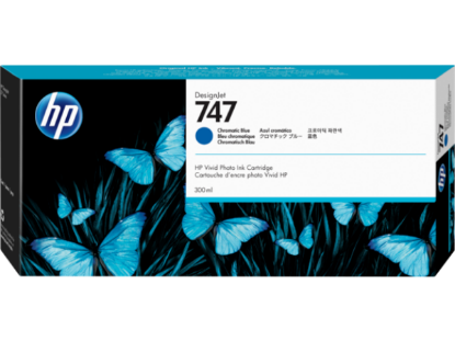 Picture of HP 747 300-ml Chromatic Blue Ink Cartridge
