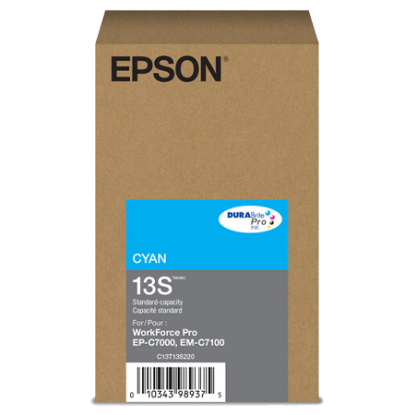 Picture of Epson DURABright Pro 13S Standard-Capacity Inkjet Cartridge (Cyan)