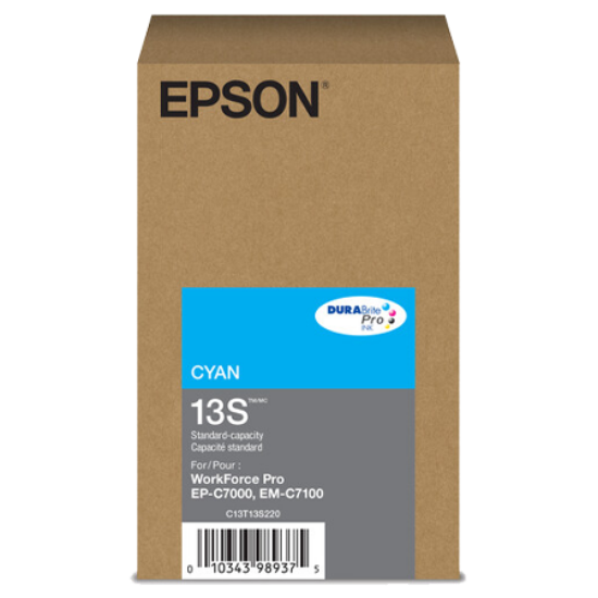 Picture of Epson DURABright Pro 13S Standard-Capacity Inkjet Cartridge (Cyan)